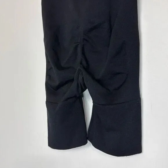 Spanx Black Slim Cognito High Waist Mid Thigh Shorts S - Picture 5 of 6